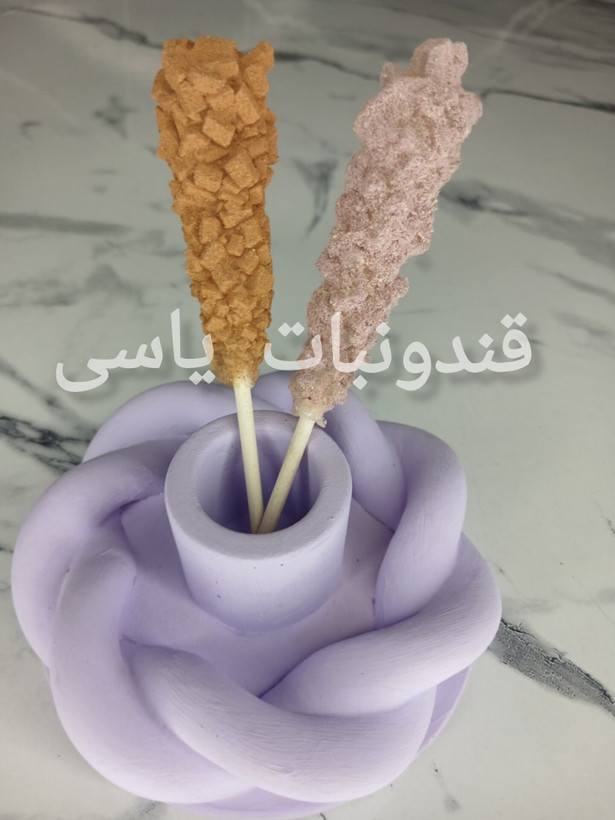نبات شاخهای دمنوشی یاسی | نبات مخصوص چای و دمنوش