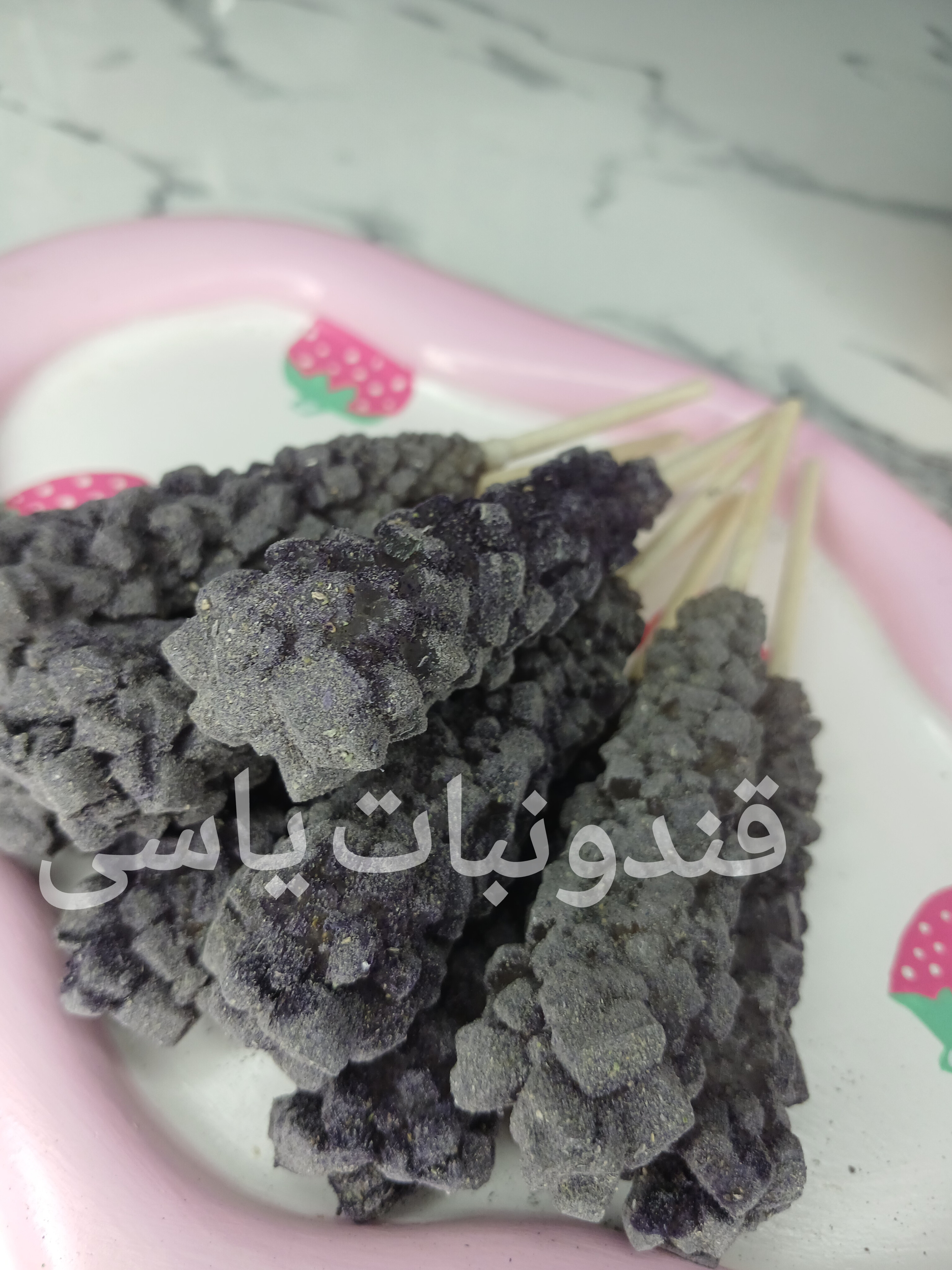 نبات شاخه‌ای دمنوشی پنیرک یاسی | نبات گیاهی با گل پنیرک