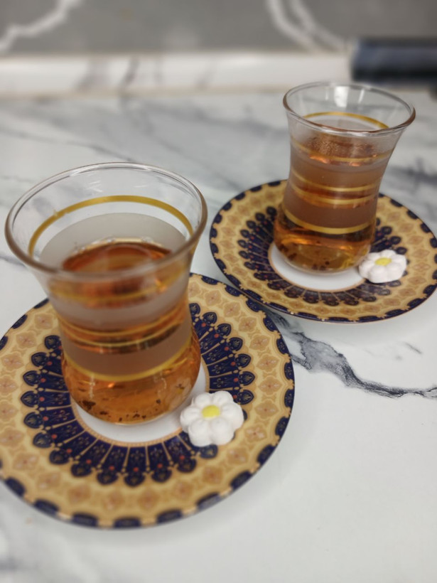 قند بابونه وانیلی | قند طرح گل بابونه دستساز